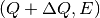 (Q+\Delta Q,E)