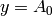 y = A_0