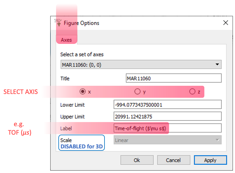 Plot Options 3D Wireframe